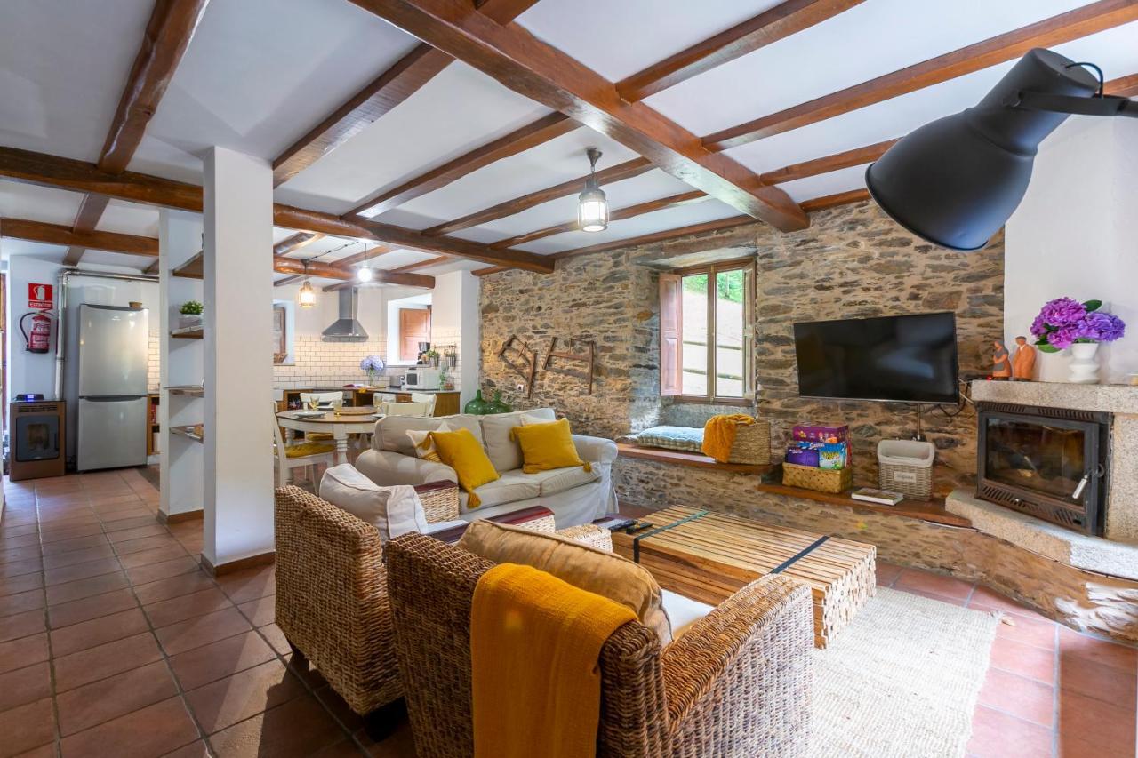 Casas Del Molino - Muinos Do Mainzoso Turismo Rural Paderne Kültér fotó