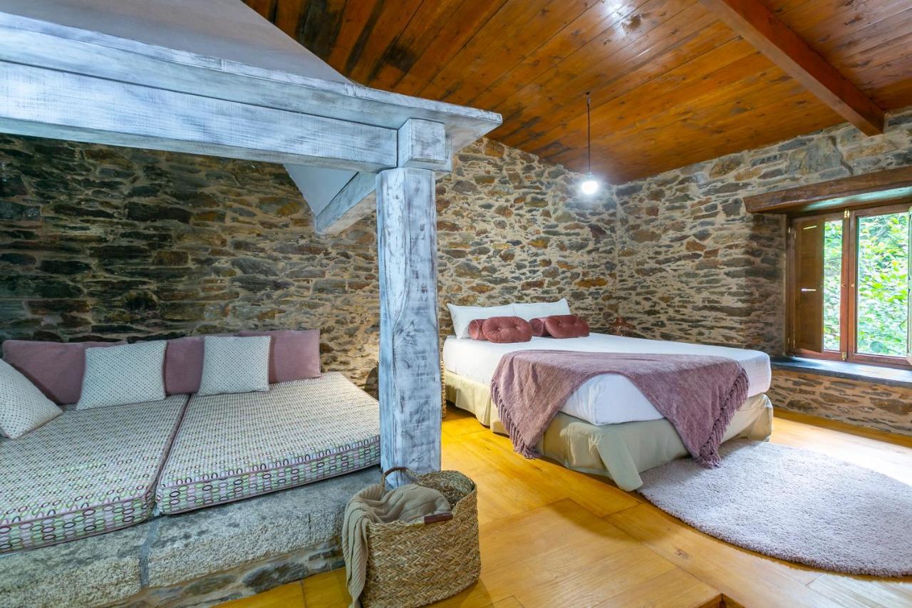 Casas Del Molino - Muinos Do Mainzoso Turismo Rural Paderne Kültér fotó